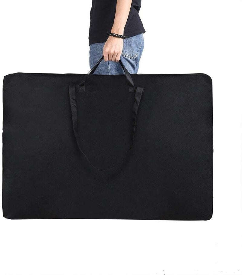 Vazkequ Large Size Art Portfolio Tote with Nylon Shoulder,24"X 36"Light Weight Waterproof Poster Board Storage Bag, Drawing Painting Sketch Bag for Student Art Work Portfolio and Artist - Image 4